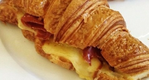 Ham & Cheese Croissant - Lamandine.co.uk - L'Amandine Coffee Shop