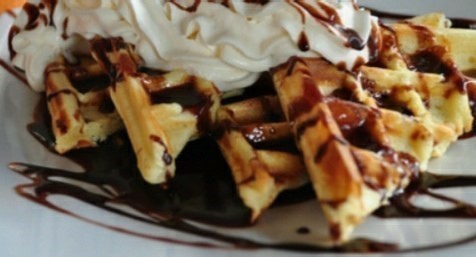 Belgian Waffle - Lamandine.co.uk - L'Amandine Coffee Shop