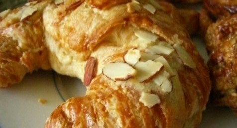 Almond Croissant - Lamandine.co.uk - L'Amandine Coffee Shop