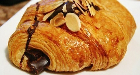 Chocolate & Almond Croissant - Lamandine.co.uk - L'Amandine Coffee Shop