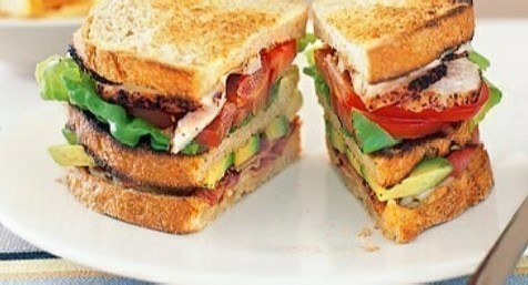 L’Amandine Club Sandwich - Lamandine.co.uk - L'Amandine Coffee Shop